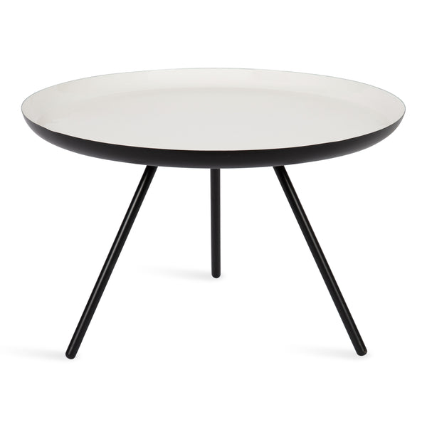 kate & laurel Laranya Round Metal Coffee Table