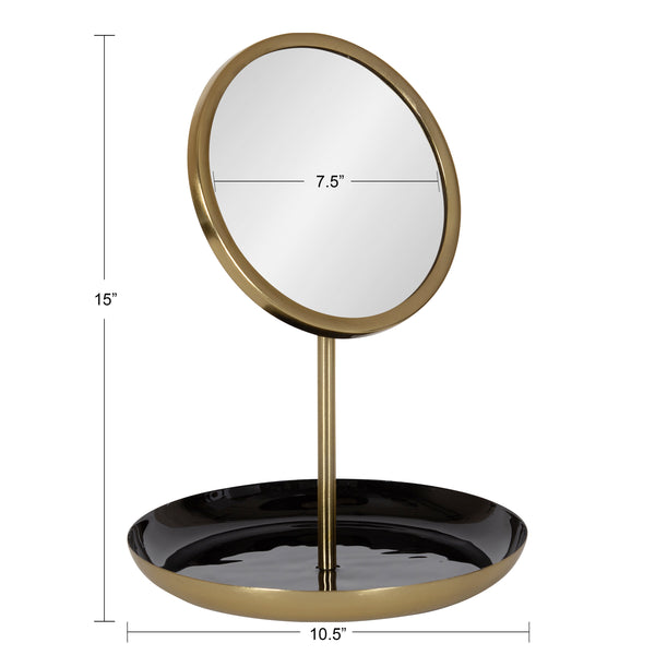 Kate & Laurel Laranya Tabletop Mirror