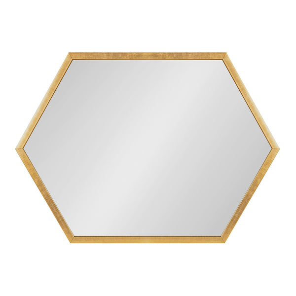 Kate & Laurel Laverty Framed Hexagon Wall Mirror