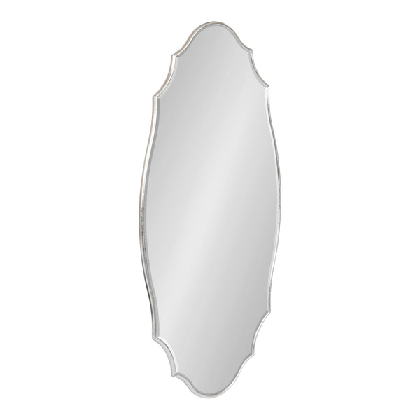 Kate & Laurel Leanna Scalloped Oval Wall Mirror