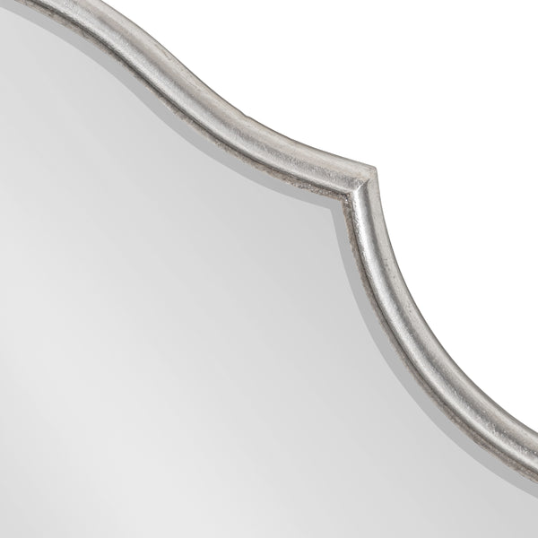 Kate & Laurel Leanna Scalloped Oval Wall Mirror