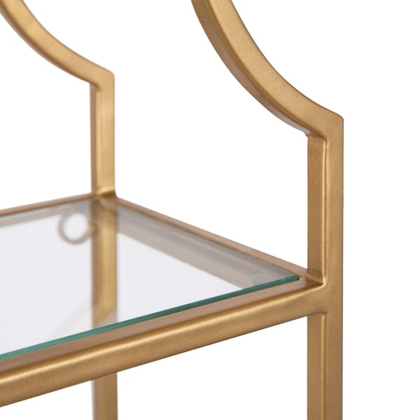 Kate & Laurel Leanna Tiered Wall Shelf