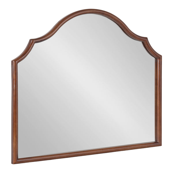 Kate & Laurel Leanna Wood Arched Mirror