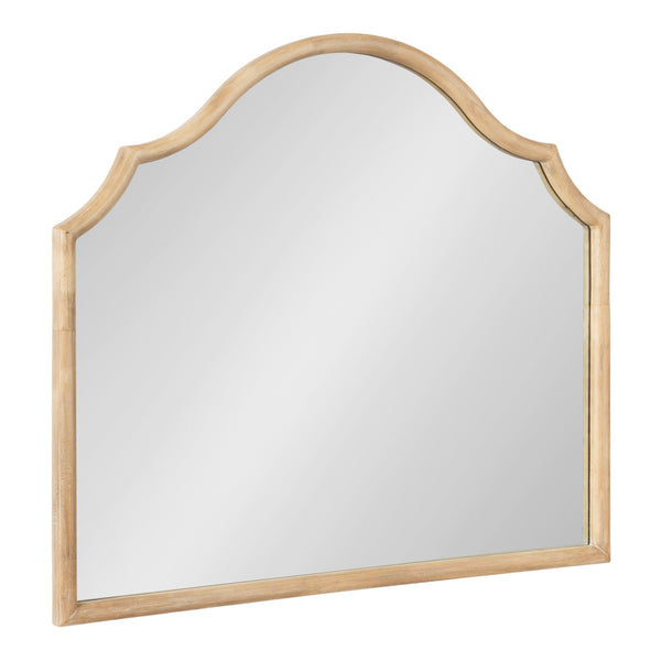 kate & laurel Leanna Wood Arched Mirror