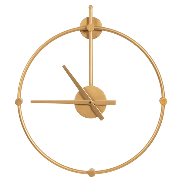 Kate & Laurel Lidor Metal Wall Clock