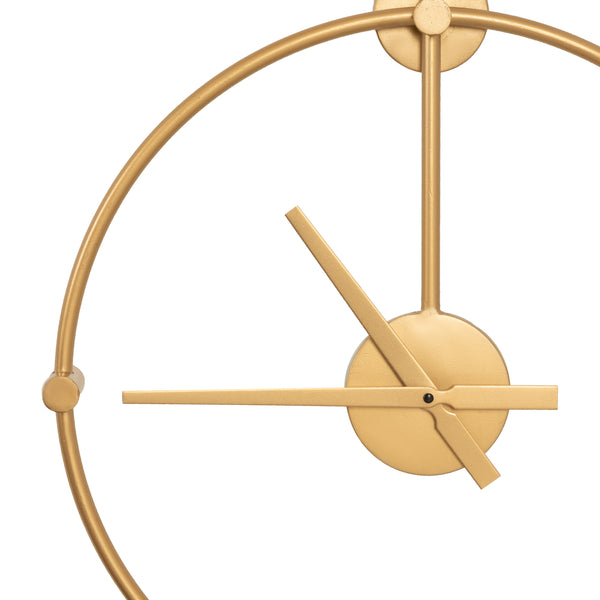 Kate & Laurel Lidor Metal Wall Clock