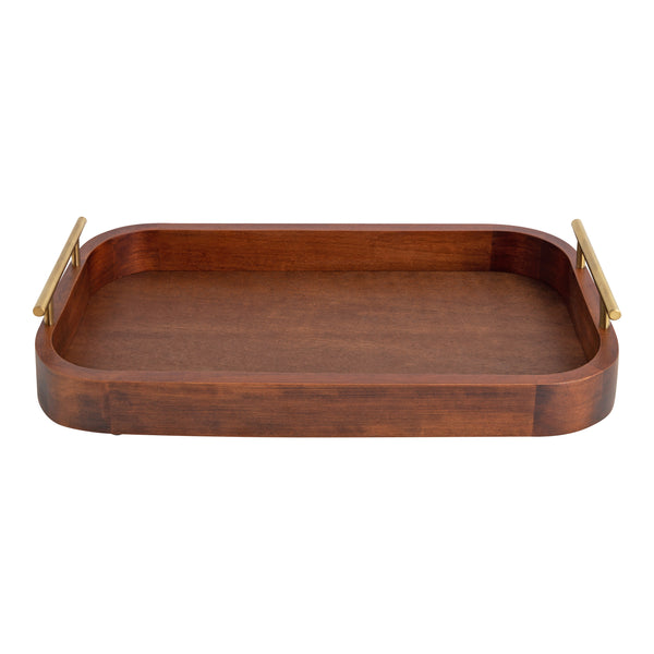 Kate & Laurel Lipton Radius Rectangle Tray