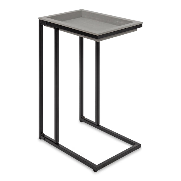 Kate & Laurel Lockridge Wood And Metal C-Table
