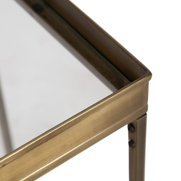 Kate & Laurel Lonsdale Rectangle End Table