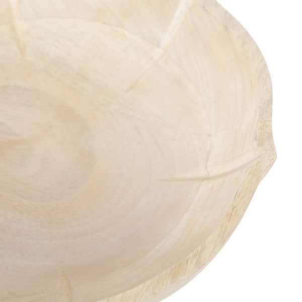 Kate & Laurel Lorah Wood Bowl Set