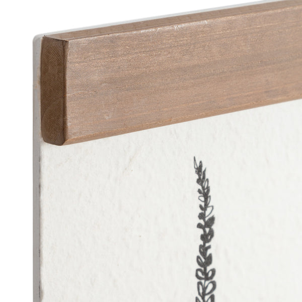 Kate & Laurel Lory Hanging Art Plaque Set