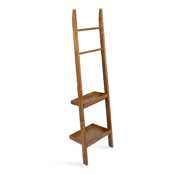 kate & laurel Lowry Wood Ladder Shelf