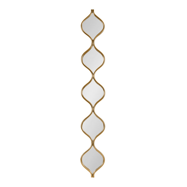 kate & laurel Loxi Teardrop Panel Wall Mirror