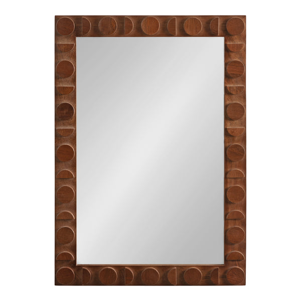 Kate & Laurel Lunara Wood Rectangle Mirror