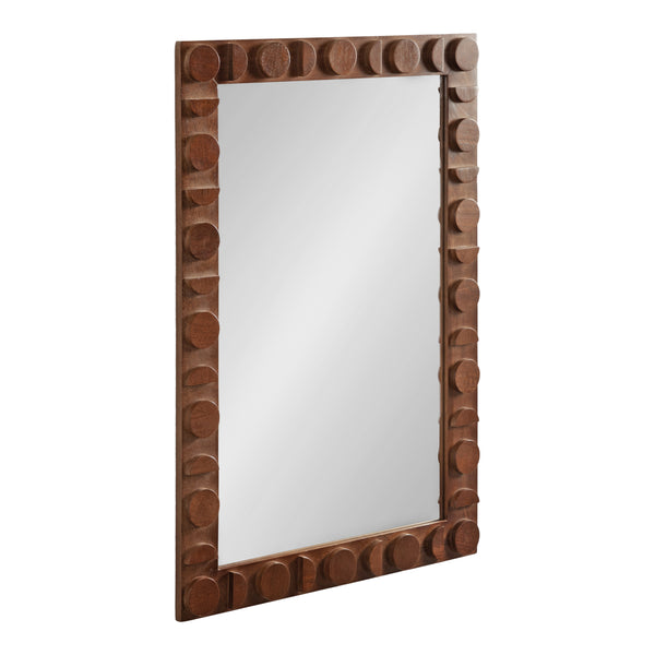 kate & laurel Lunara Wood Rectangle Mirror
