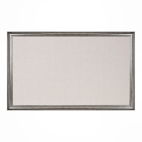 Kate & Laurel Macon Framed Linen Fabric Pinboard