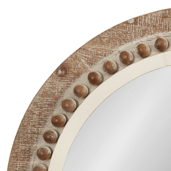 Kate & Laurel Maddigan Wood Framed Wall Mirror