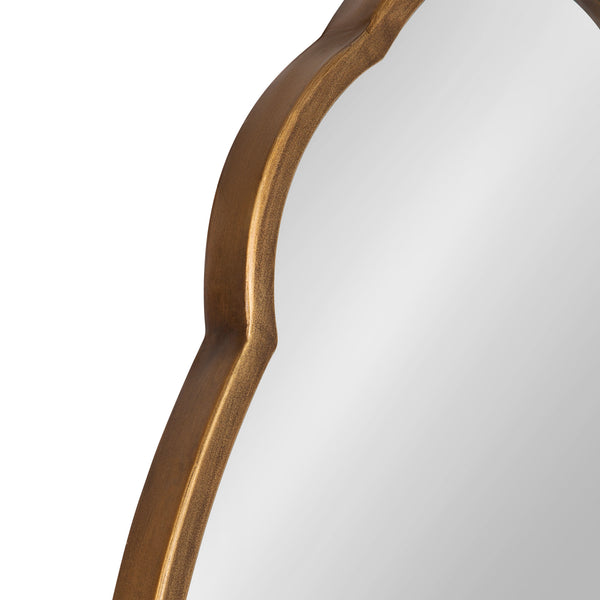 Kate & Laurel Magritte Scalloped Oval Wall Mirror