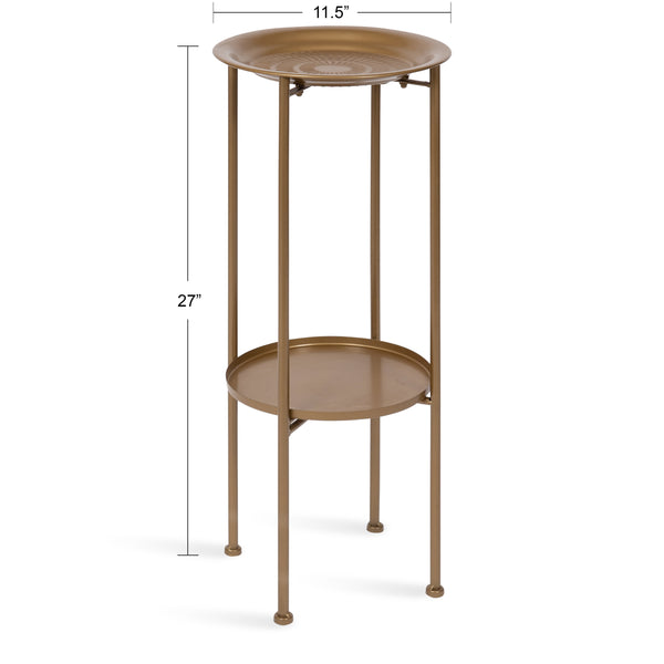 Kate & Laurel Mahdavi Plant Stand Table