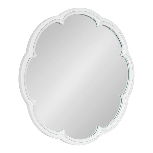 Kate & Laurel Maren Scalloped Wall Mirror