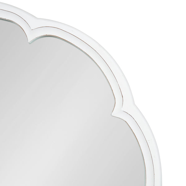Kate & Laurel Maren Scalloped Wall Mirror