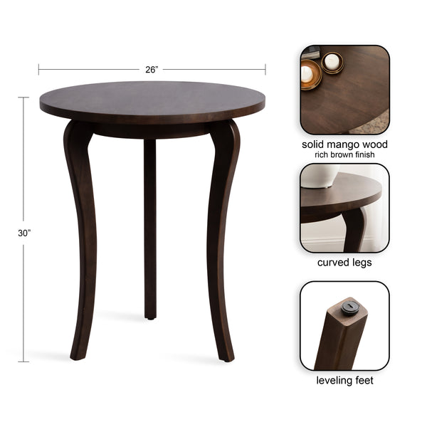 Kate & Laurel Mariona Round Entryway Table