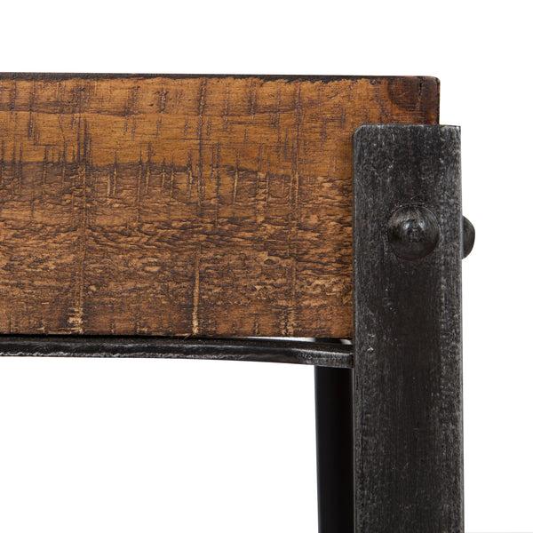 Kate & Laurel Marsh Wood And Metal Accent Table Set