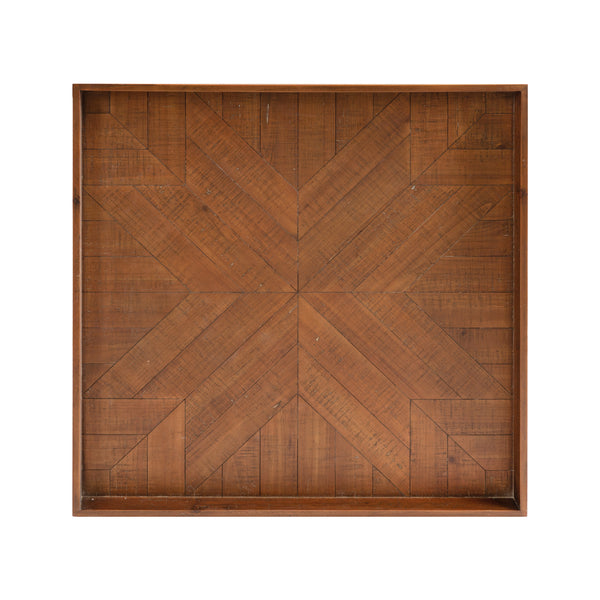 Kate & Laurel Marsh Wood And Metal Coffee Table