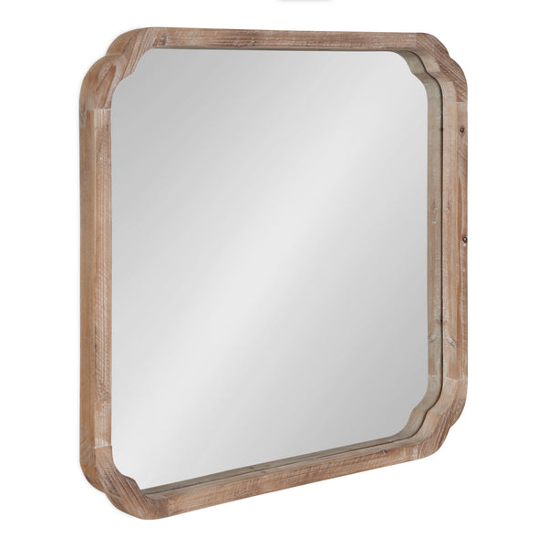 Kate & Laurel Marston Wood Framed Wall Mirror