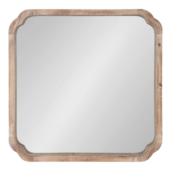 Kate & Laurel Marston Wood Framed Wall Mirror