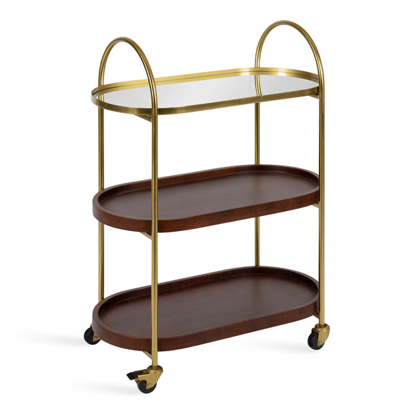 kate & laurel Maxfield Bar Cart
