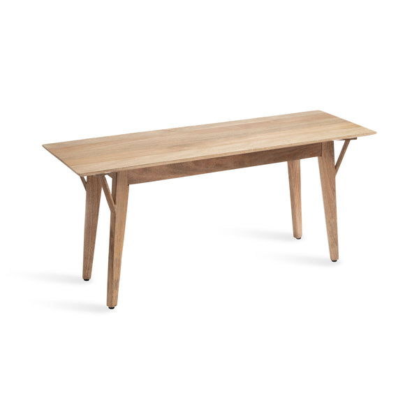 kate & laurel McCutcheon Rectangle Wooden Bench