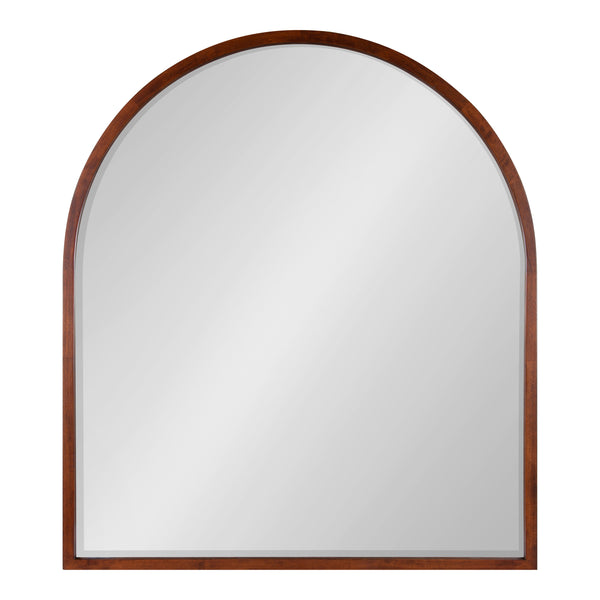 Kate & Laurel McLean Arch Wood Framed Wall Mirror