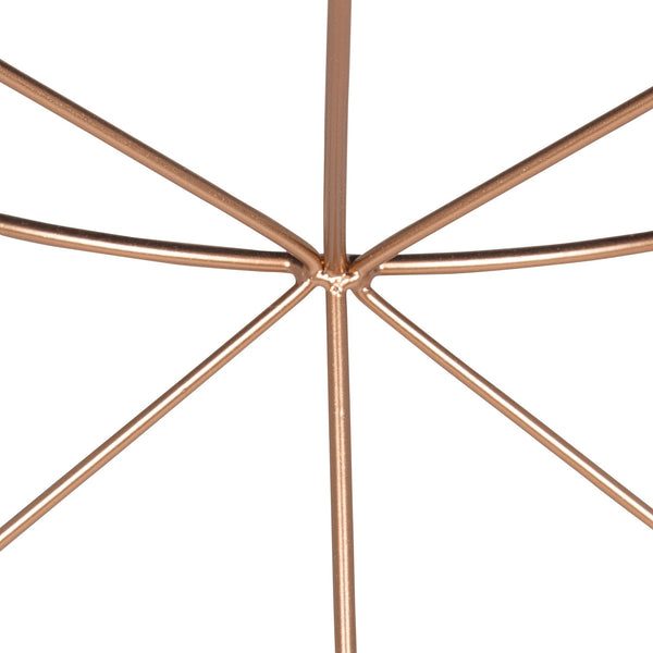 Kate & Laurel Mendel Round Metal Coffee Table