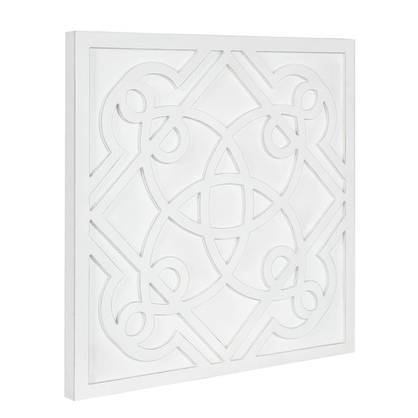 Kate & Laurel Mercador Wall Art Plaque