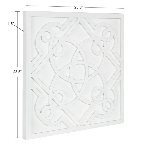 Kate & Laurel Mercador Wall Art Plaque