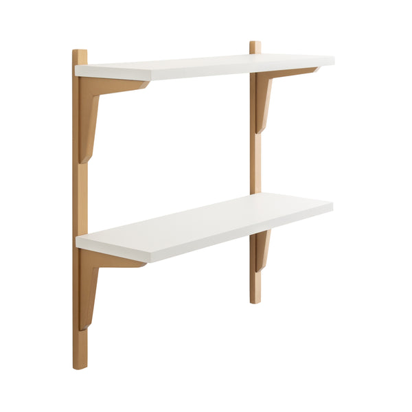 Kate & Laurel Meridien Wood Wall Shelf