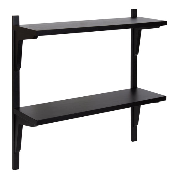 kate & laurel Meridien Wood Wall Shelf