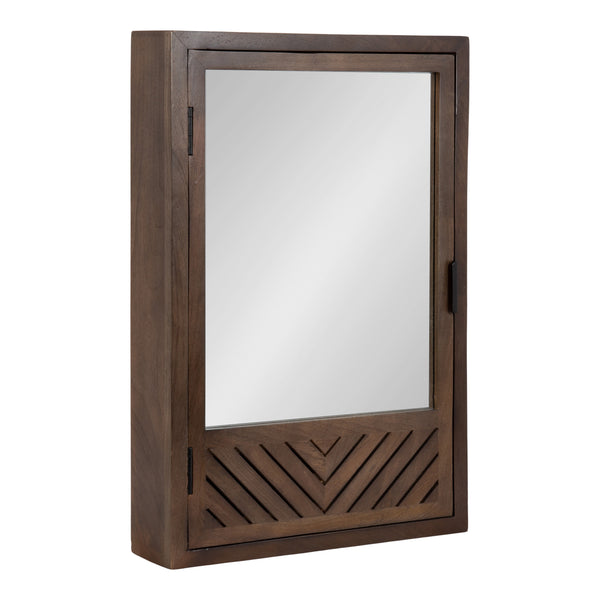 kate & laurel Mezzeta Bathroom Cabinet with Mirror
