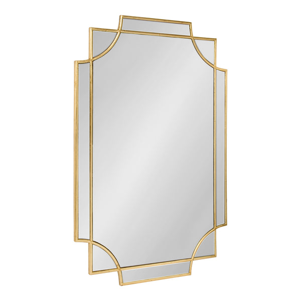 Kate & Laurel Minuette Decorative Framed Wall Mirror