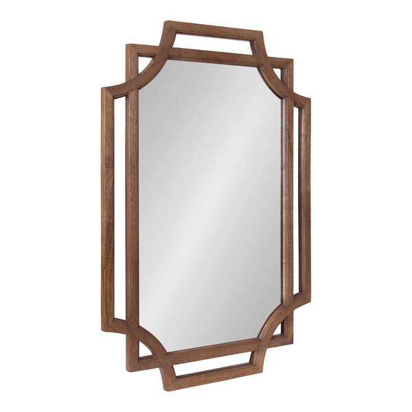 Kate & Laurel Minuette Wood Framed Wall Mirror