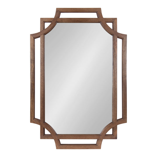 Kate & Laurel Minuette Wood Framed Wall Mirror
