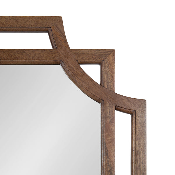 Kate & Laurel Minuette Wood Framed Wall Mirror