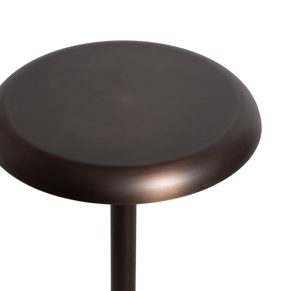 Kate & Laurel Morizet Round Metal Table