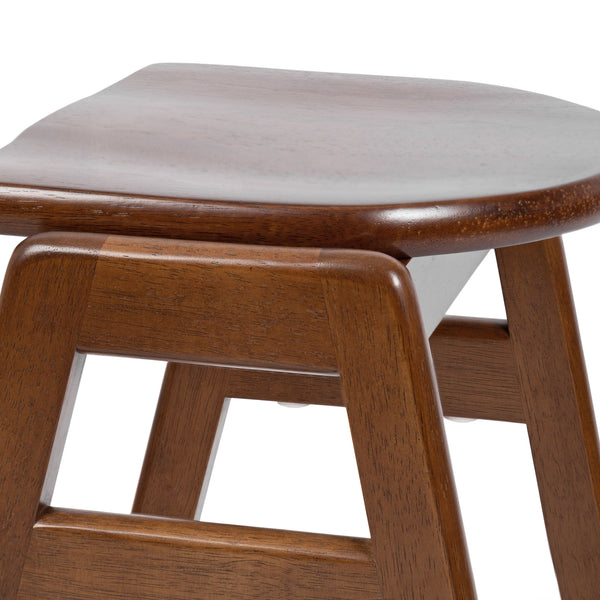 Kate & Laurel Morreau Wood Bar Stool