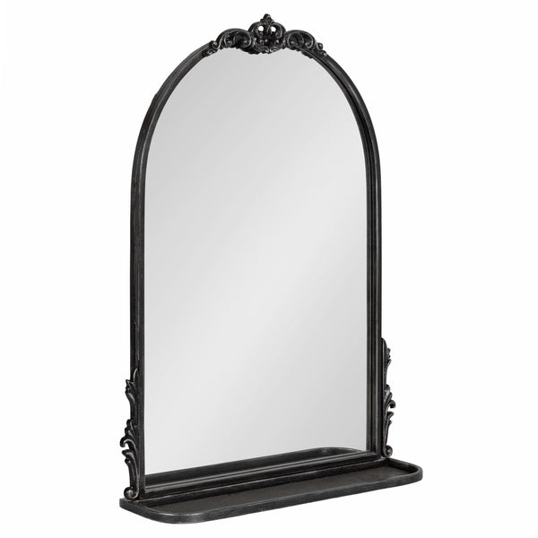 kate & laurel Myrcelle Arched Wall Mirror with Shelf
