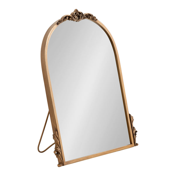 kate & laurel Myrcelle Tabletop Arched Mirror