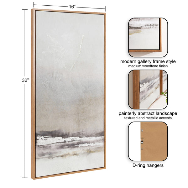 Kate & Laurel Mystic Framed Canvas Art Set