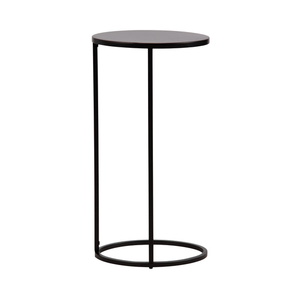 Kate & Laurel Natalli Metal Oval C-Table