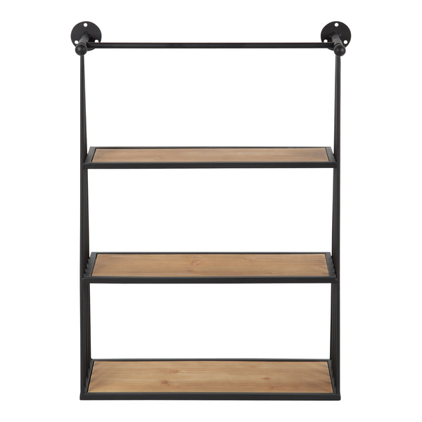 Kate & Laurel Nevin Wall-Mounted Hanging Shelf